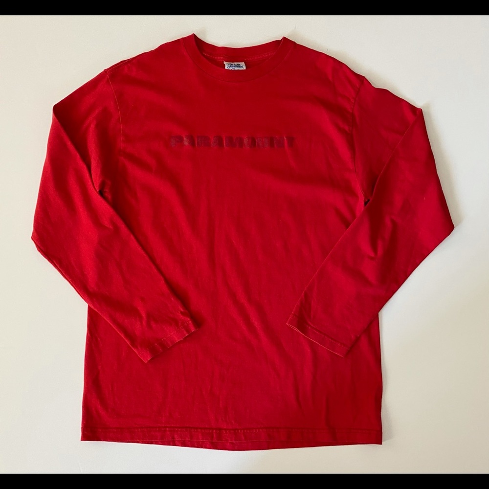 Vintage Paramount Parks 90’s Red Long sleeve shirt